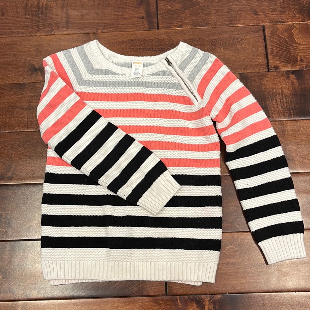 Gymboree sweater with zip detail - girls 10-12